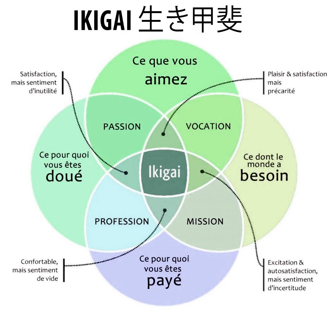 modèle ikigai japonais